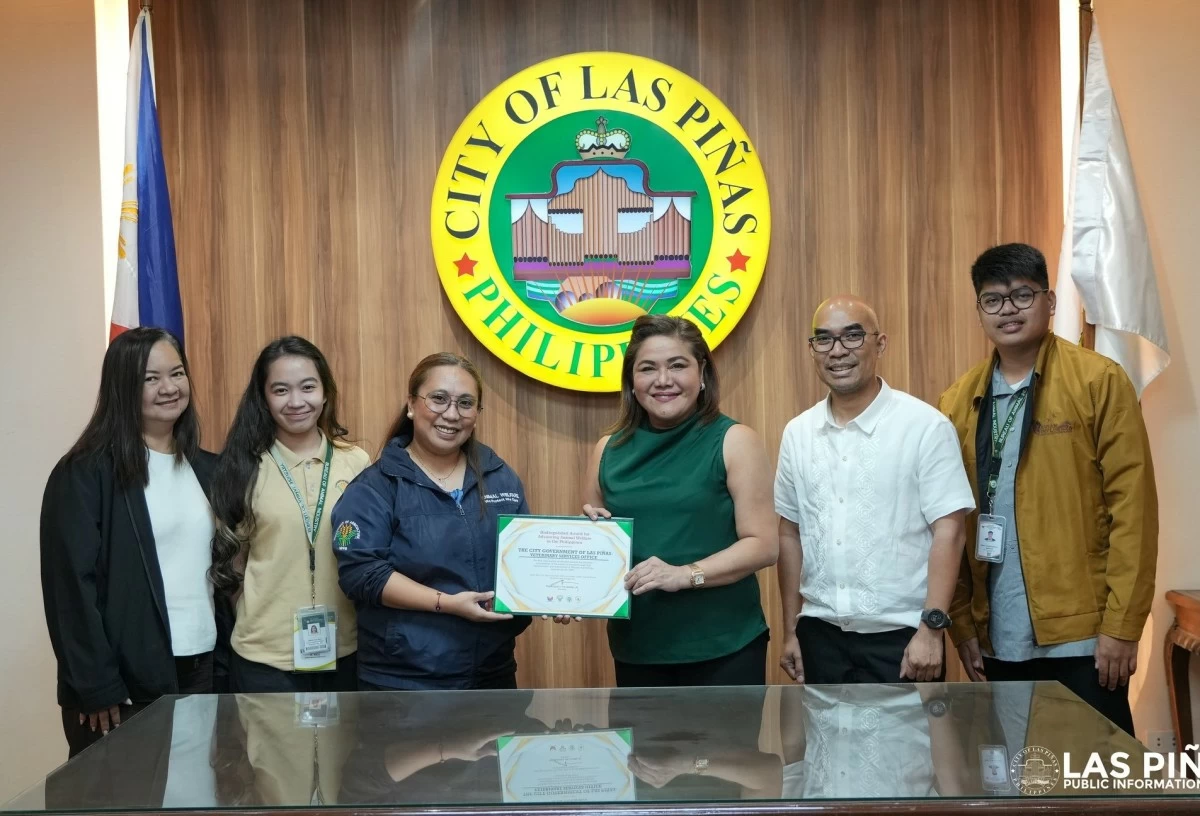 Las Piñas LGU recognized for advancing animal welfare in the Philippines