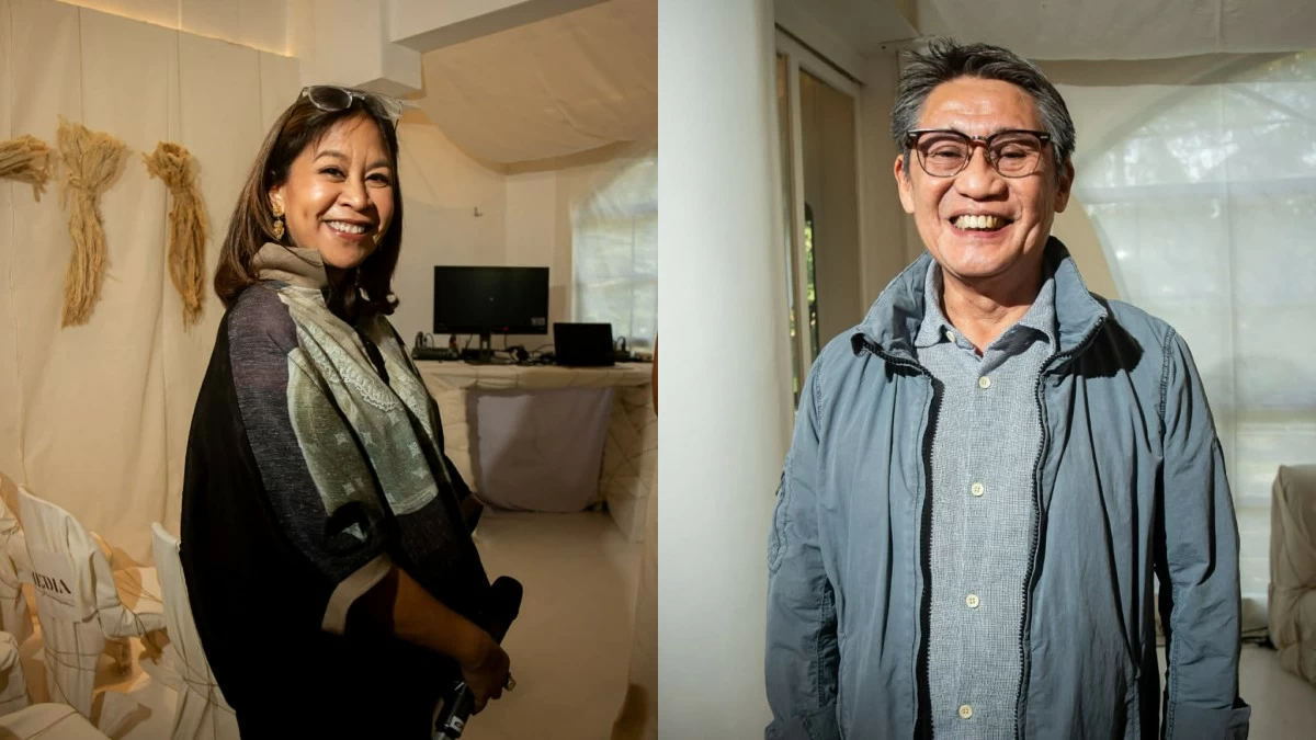 Tina Sabarra and Chuck Lazaro