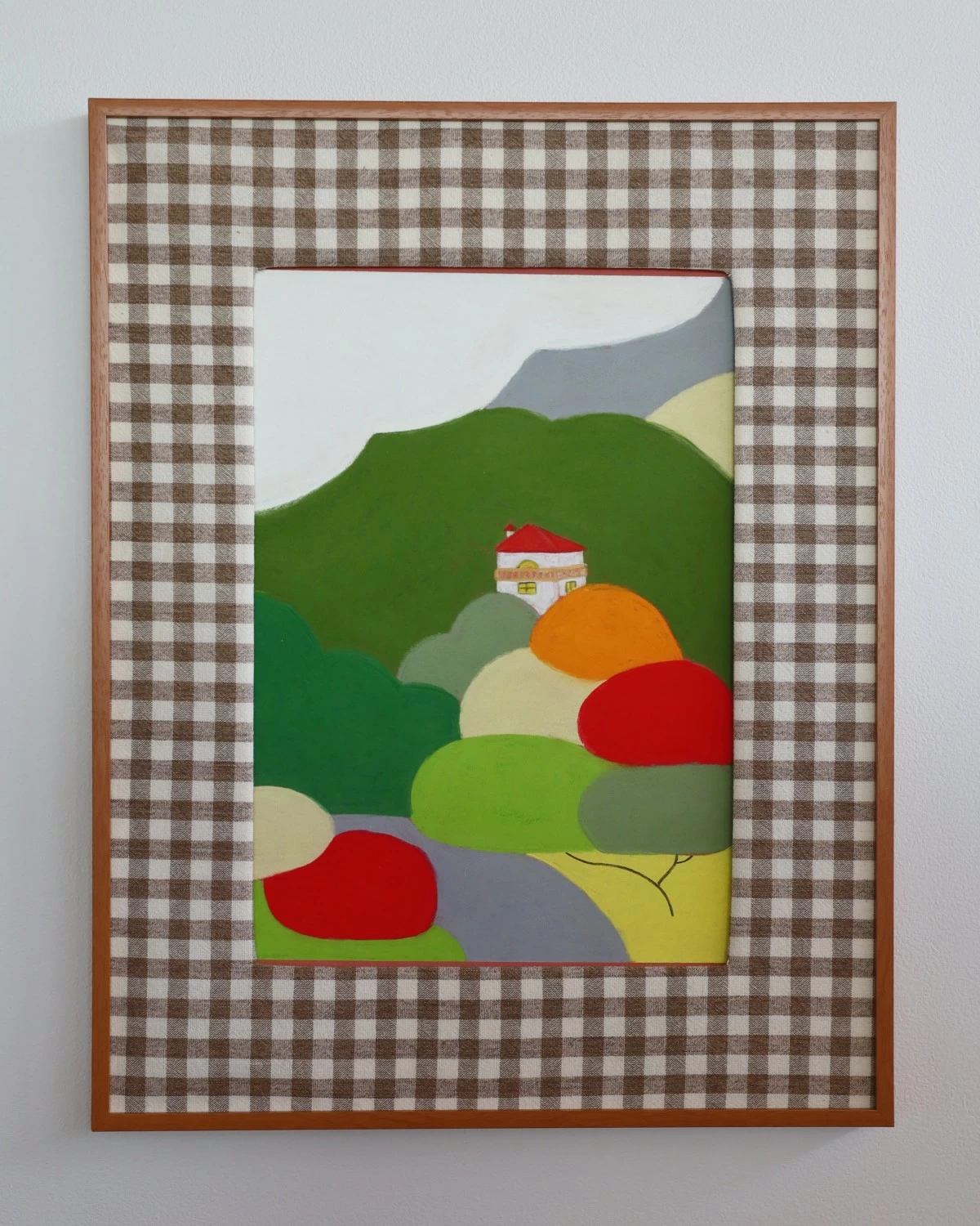 'OPEN AIR MUSEUM' pastel, 15x12 inches