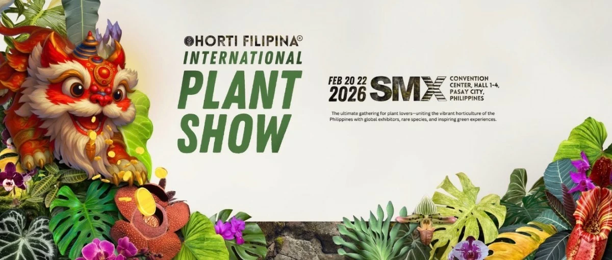Horti Filipina International Plant Show to open Feb. 20 at SMX