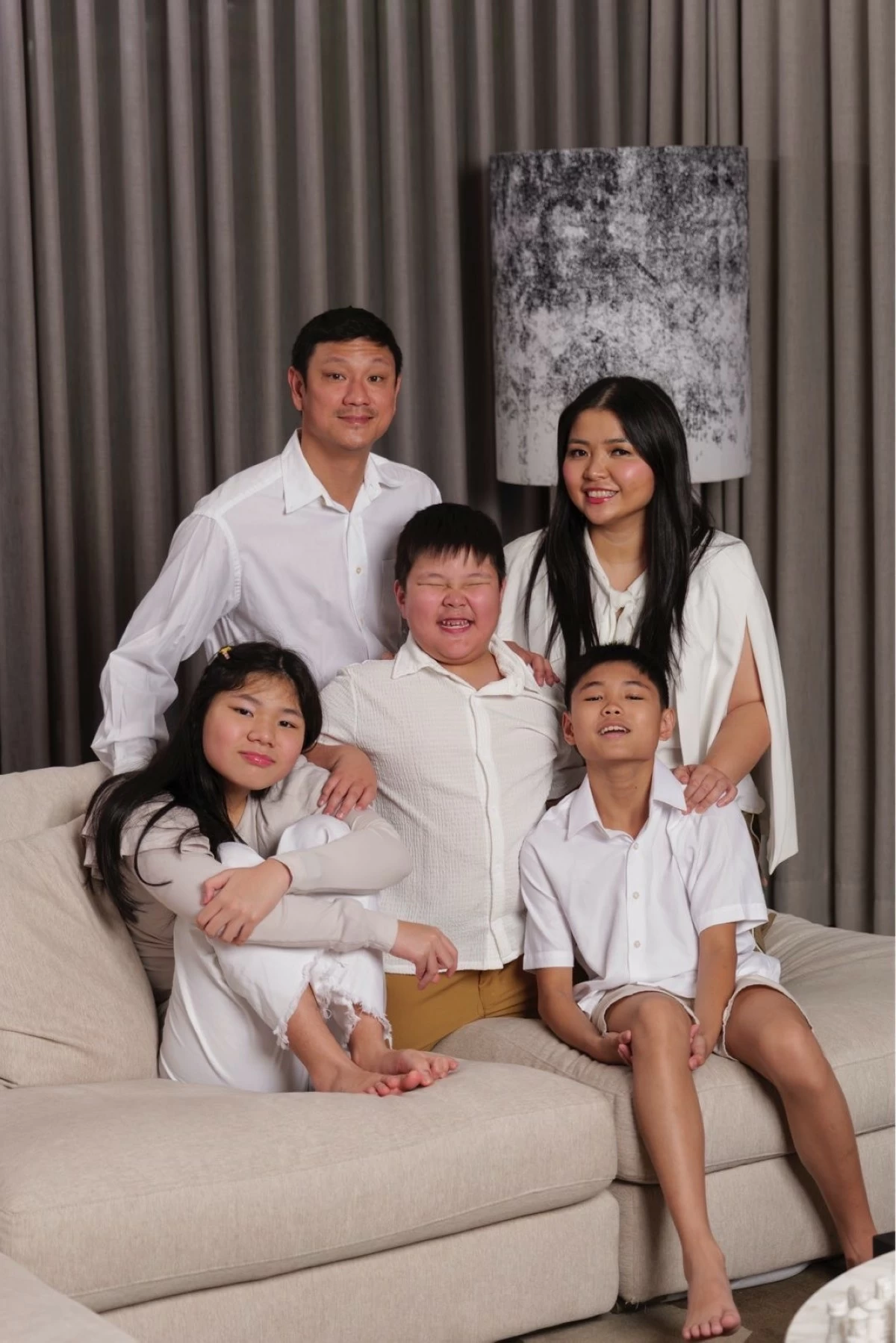 Sarabeth and husband Jake with their children