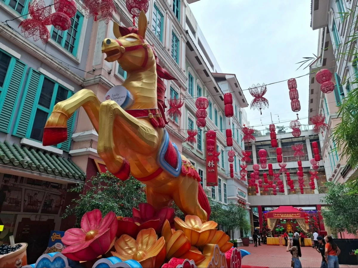 Blazing Stallion Light Display