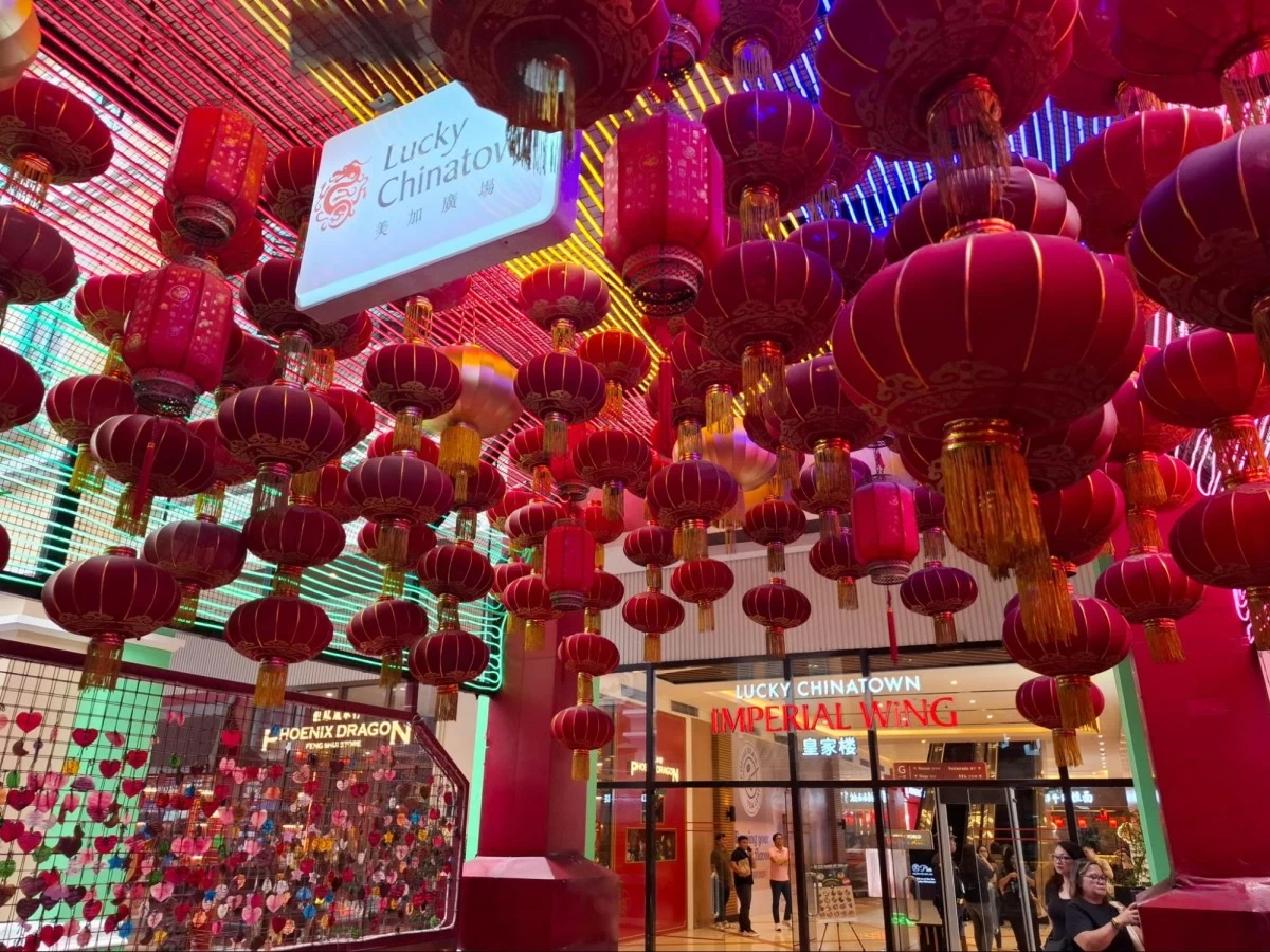 The Imperial Wing, Lucky Chinatown’s newest dining and retail destination, provides visitors with unique ways to celebrate the Lunar New Year. 