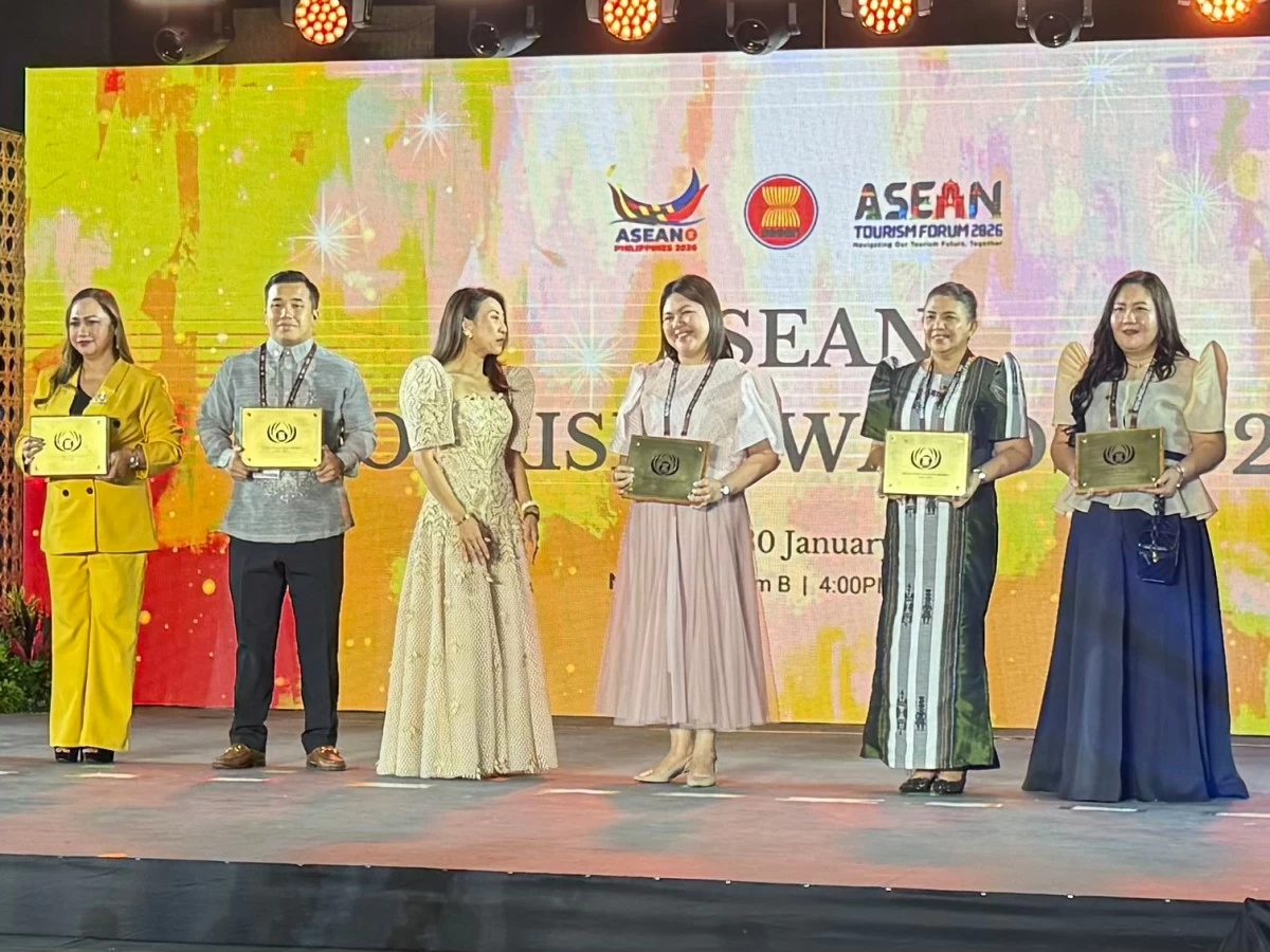 During the ASEAN Tourism Awards 2026, Philippines section.