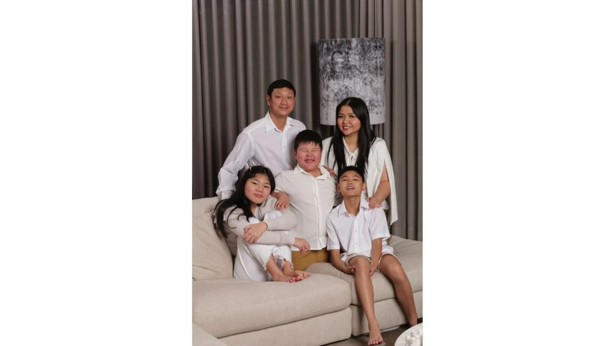 Sarabeth and husband Jake with their children