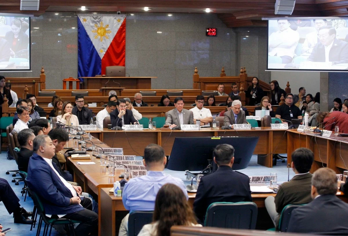 The Senate Blue Ribbon Committee, chaired by Senate President Pro Tempore Panfilo Lacson, resumed its probe into alleged irregularities in flood control projects on Monday, January 19, 2026, in Pasay City.

The hearing featured agenda items dubbed “Flooded Gates of Corruption,” “Flooded Gates of Hell,” and “The Philippines Under Water.” It marked the committee’s first hearing of the year, with five new witnesses presenting testimony, including three who appeared with their identities concealed. (Mark Balmores)