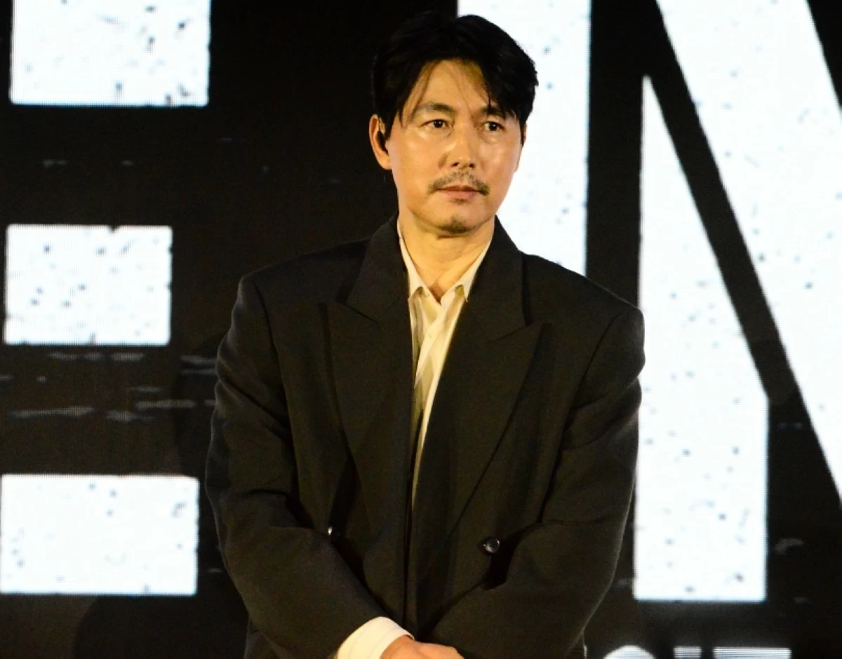 Korean actor Jung Woo-sung at the Disney  Originals Preview at Hong Kong Disneyland last November (Jonathan Hicap)
