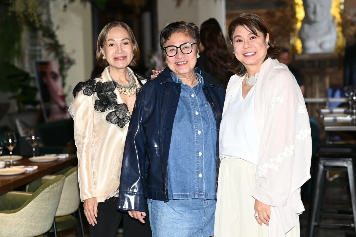 Joji Malinao, Gigi Bautista-So, and Michelle Bautista-Tañada

