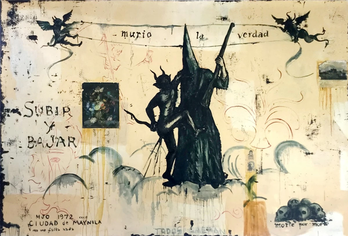 'MURIO LA VERDAD' Manuel Ocampo