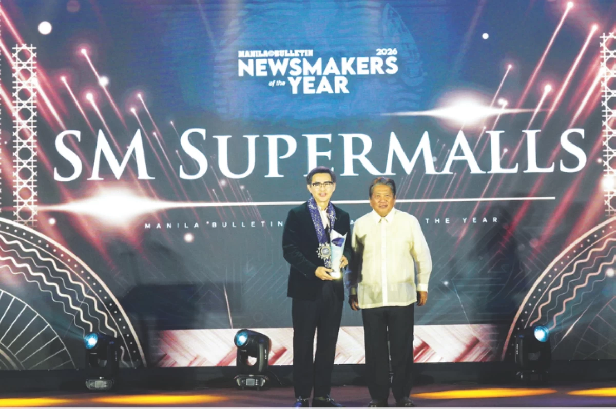 SM Supermalls President Steven Tan and Sonny Coloma Jr.