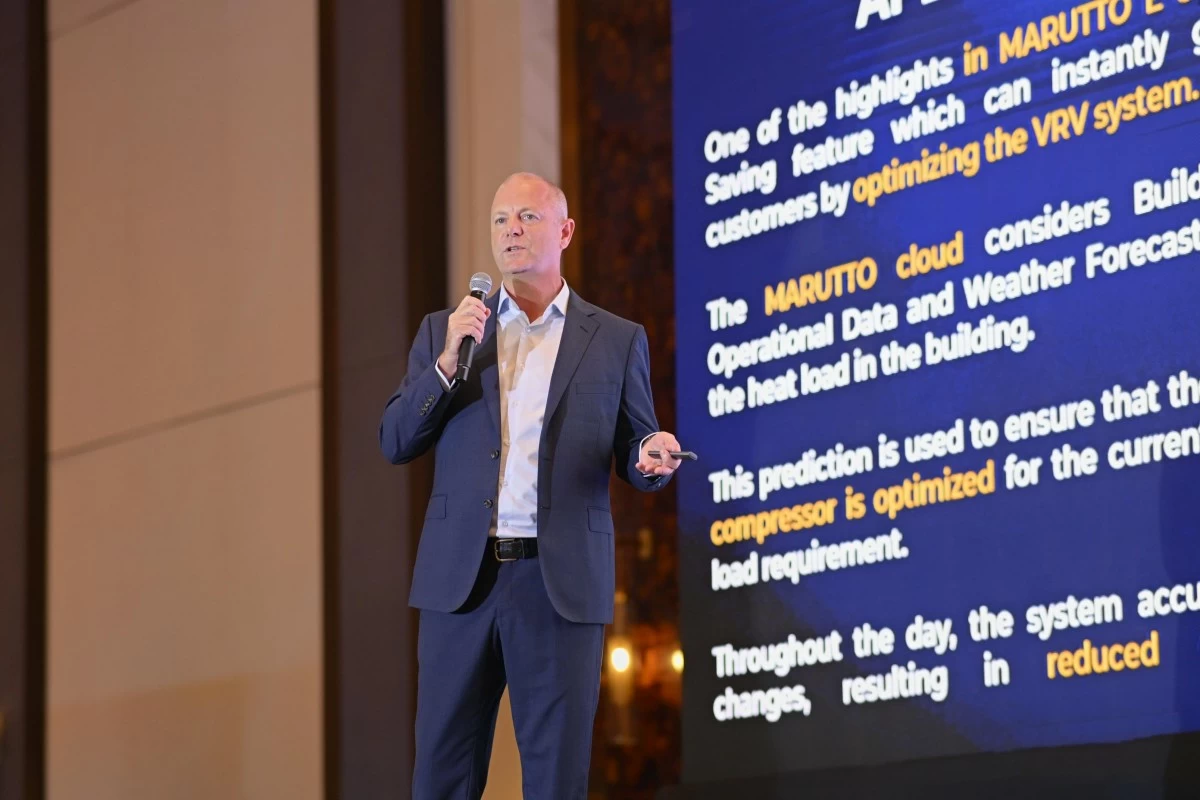 Daikin Holdings Singapore Head of Business Development Mr. Andrew Hobbs