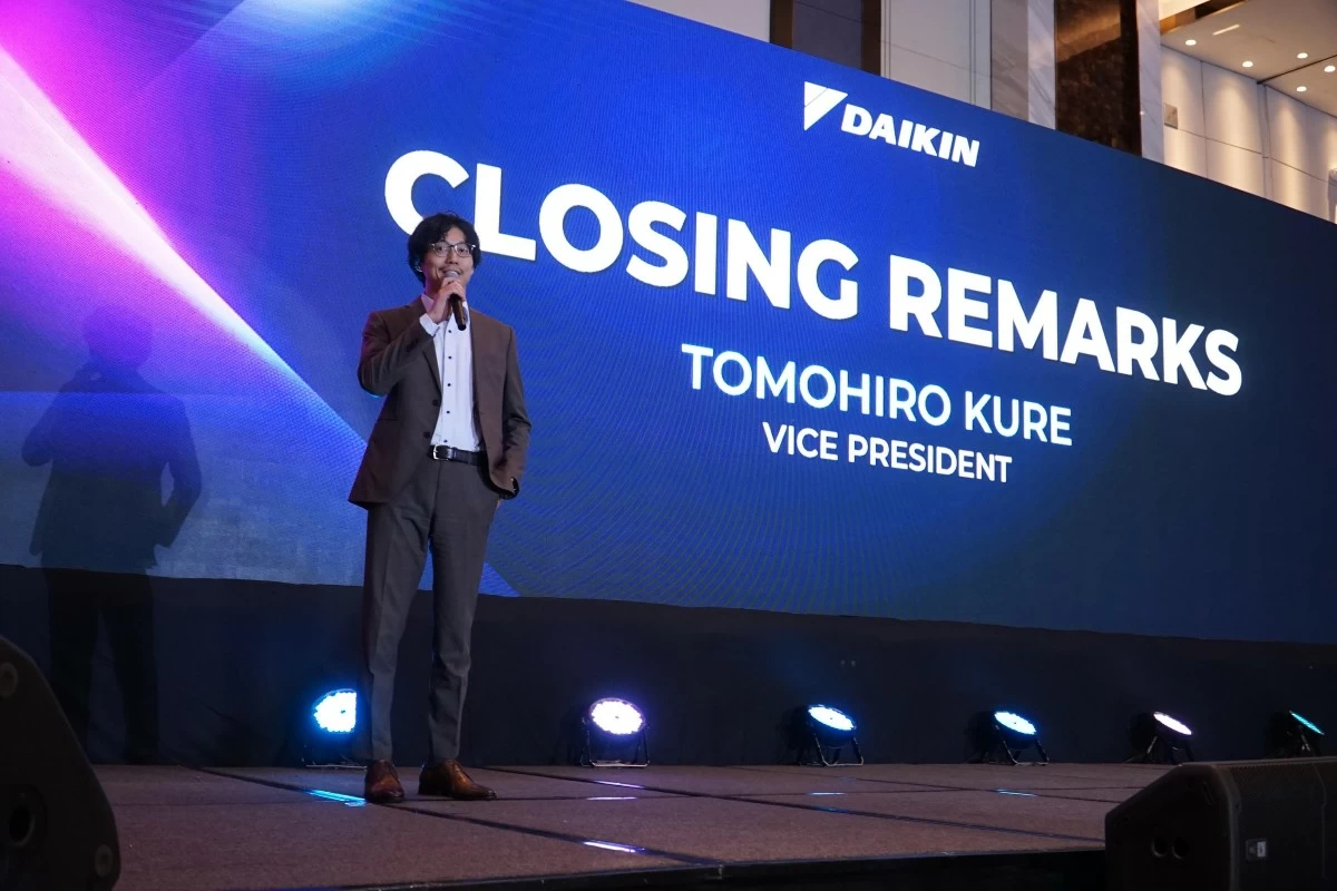 Daikin Philippines Vice President Mr. Tomohiro Kure