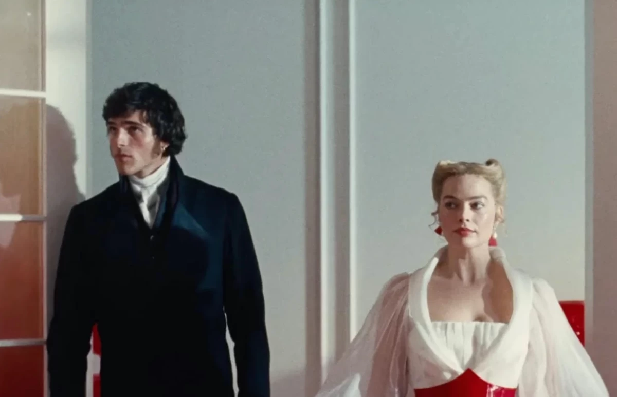 Margot Robbie and Jacob Elordi