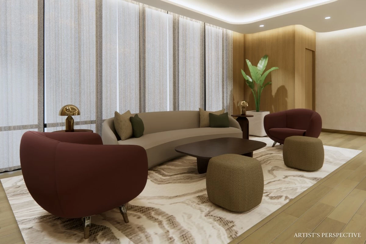 The family room (Artist's perspective)