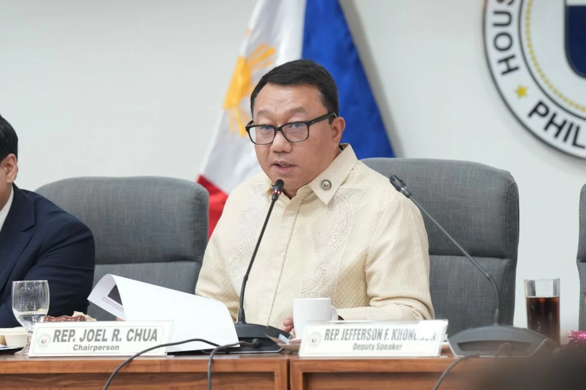 Manila 3rd district Rep. Joel Chua (PPAB)