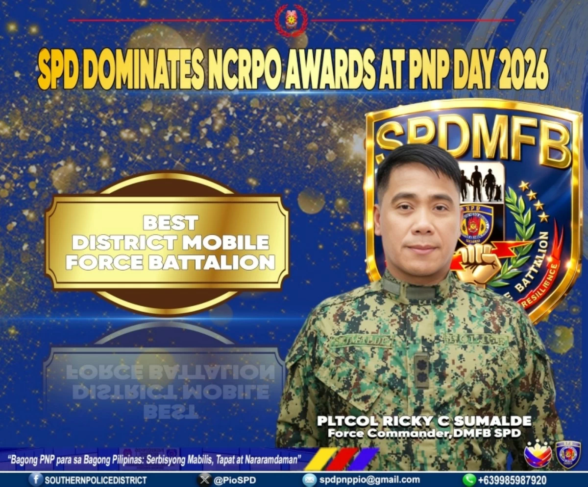 SPD's District Mobile Force Battalion (DMFB) is Best District Mobile Force Battalion (Photo from SPD)
