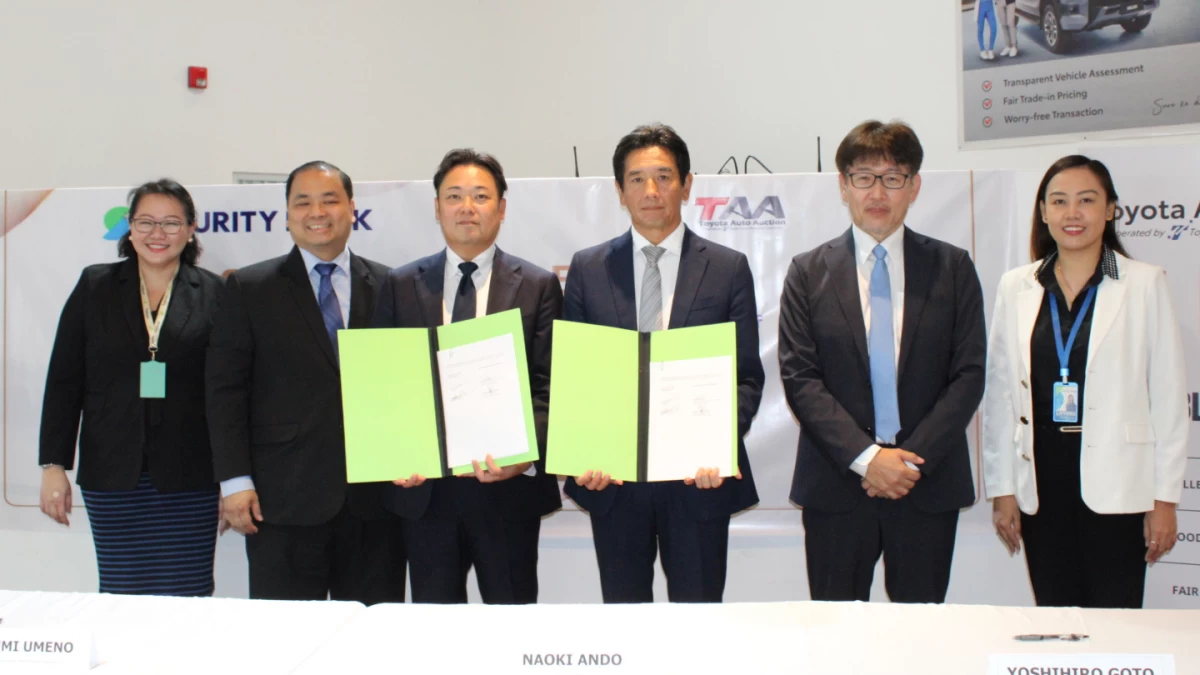 Security Bank teams up with Toyota to sell repossessed cars
