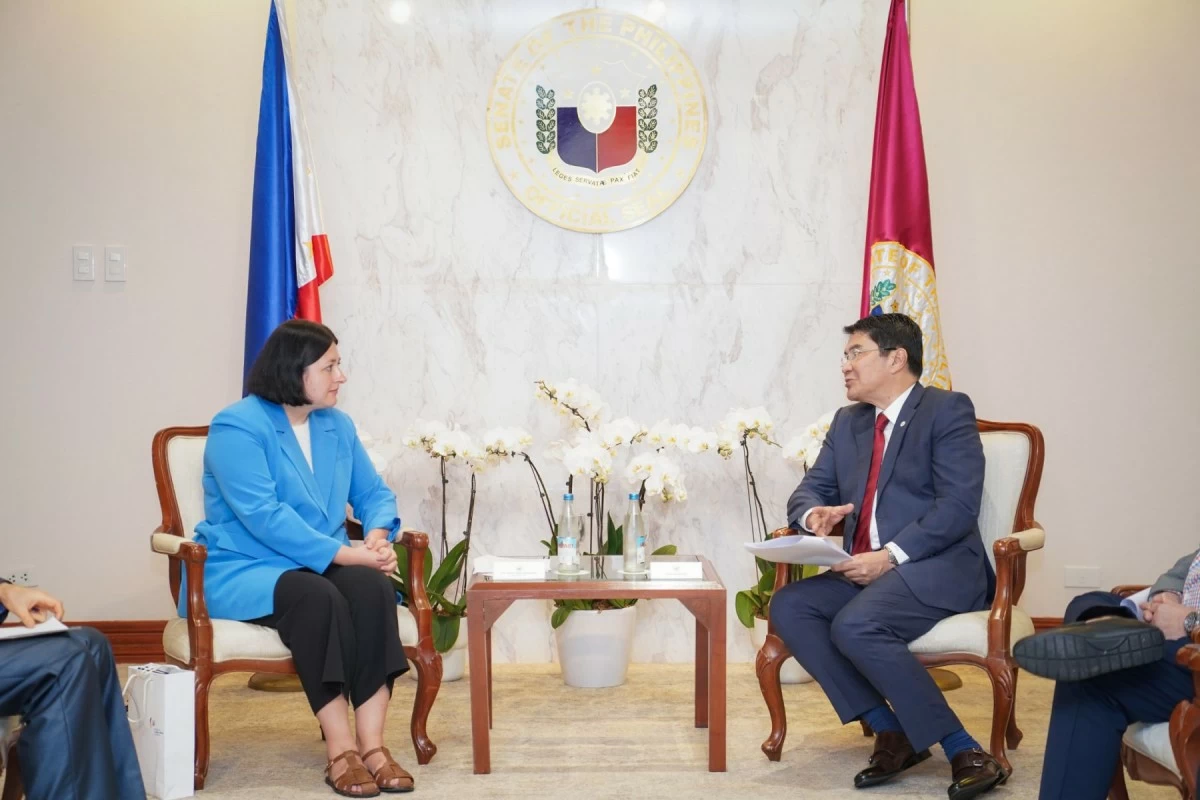 Erwin Tulfo discusses Filipino POW case, worker safety with Ukrainian envoy