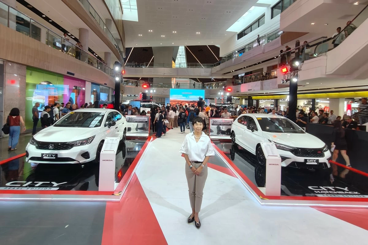 Honda Cars Philippines, Inc. President, Rie Miyake.