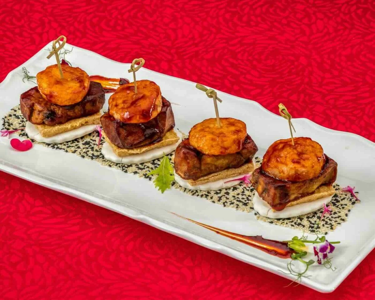 Scallop and Duck Liver with Foie Gras Sauce