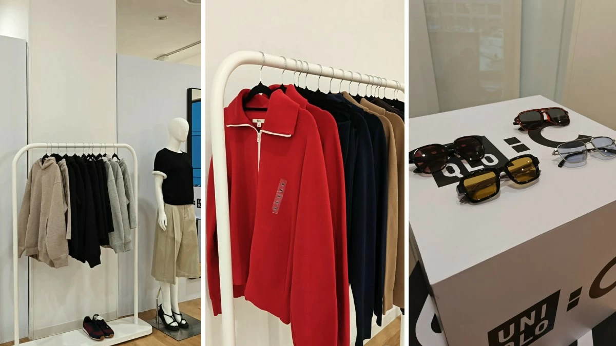 A closer look at the collection's apparel and eyewear