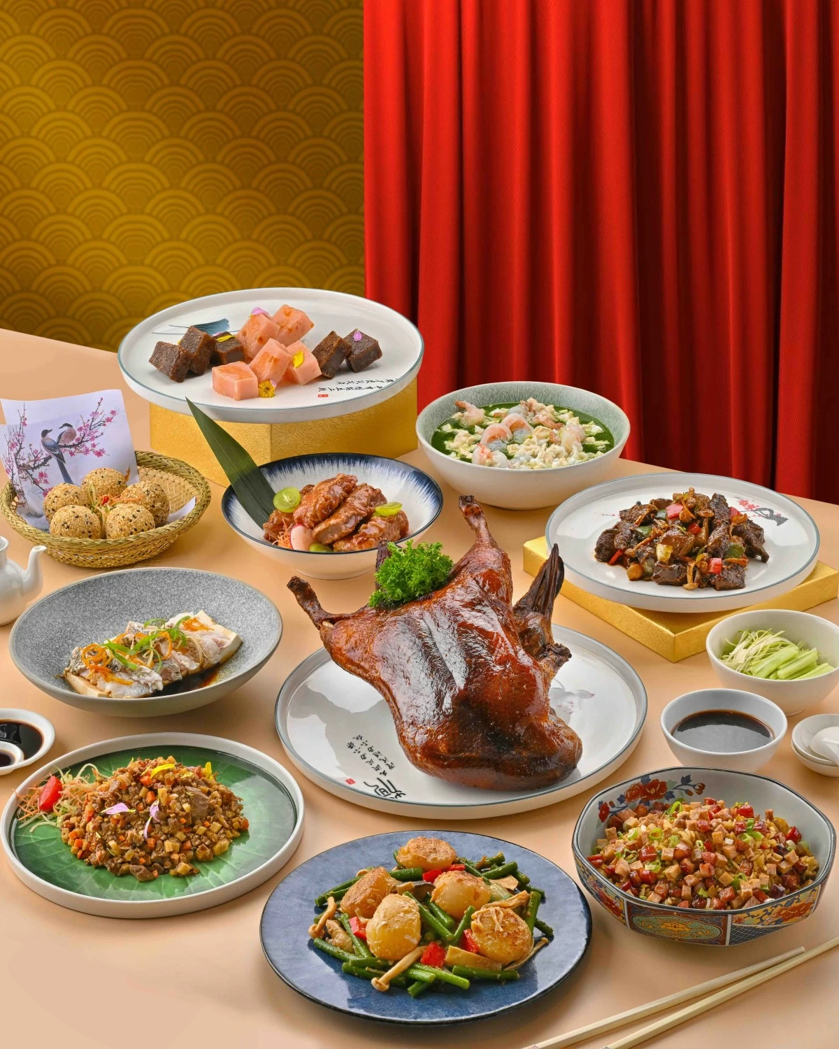 Chinese New Year Prosperity menu
