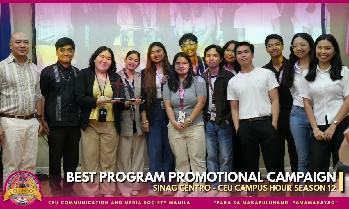 CEU Communication and Media students shine at Radio Veritas Campus Hour Awards