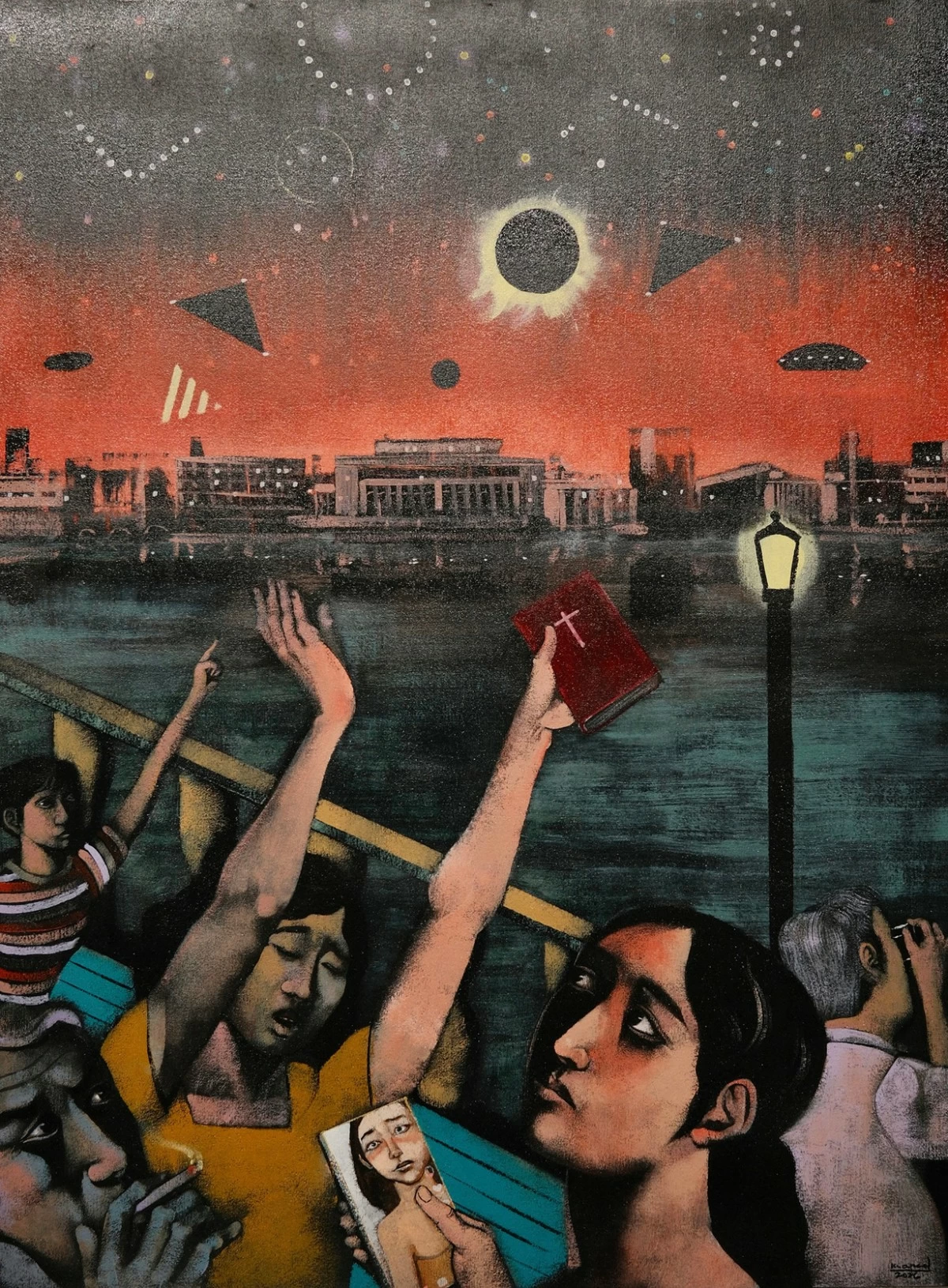 'A SKY FULL OF SIGNS' Marcel Antonio