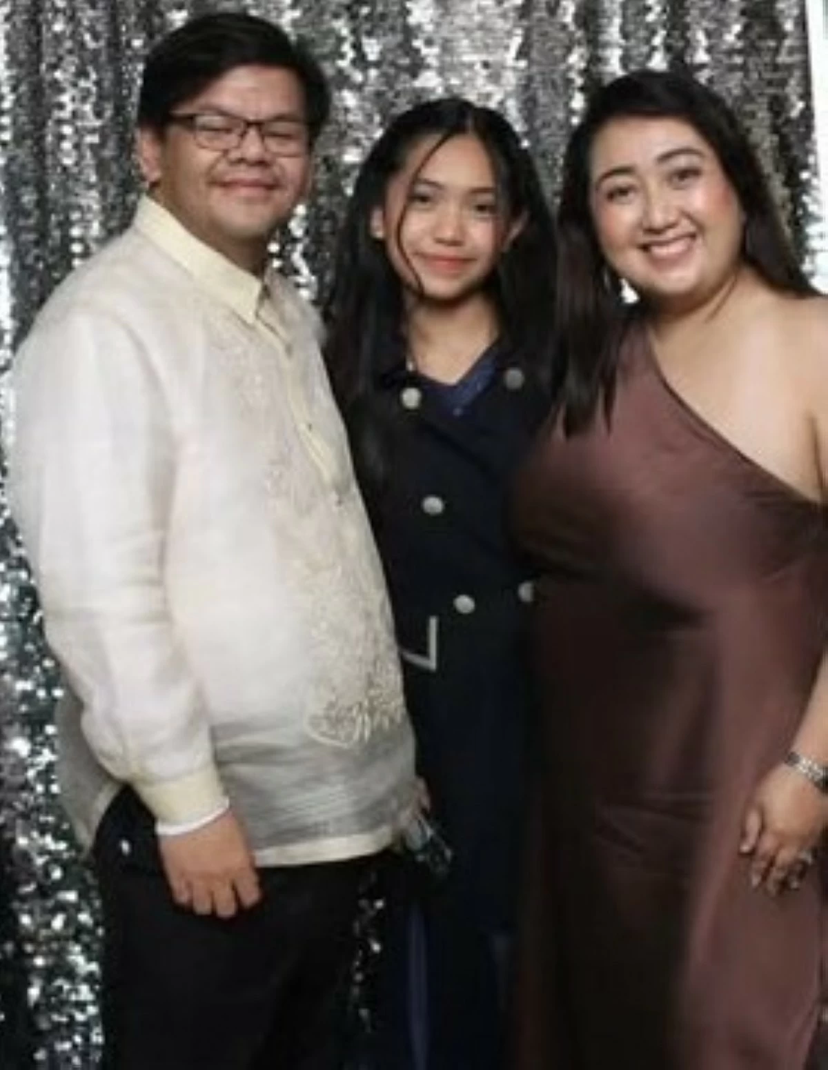 Raph with wife Jenny and daughter Ceanna Blaire