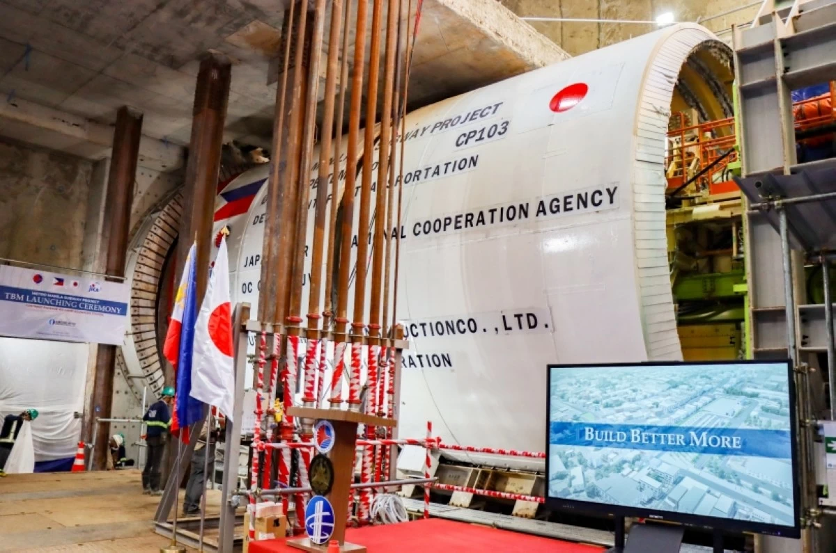 The Metro Manila Subway Project (Photo from Sumitomo Mitsui Construction Co., Ltd. - Manila Branch's Facebook account)