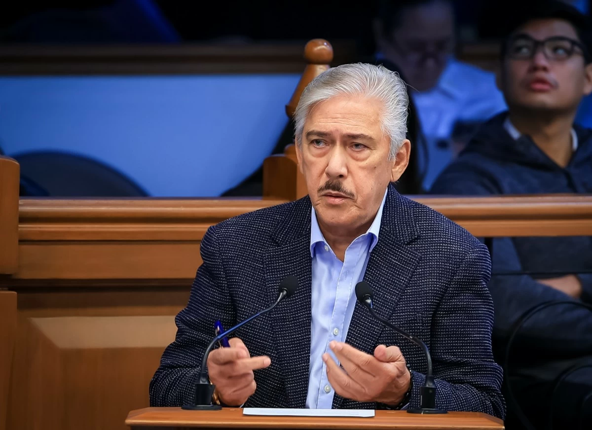 Senate President Vicente 