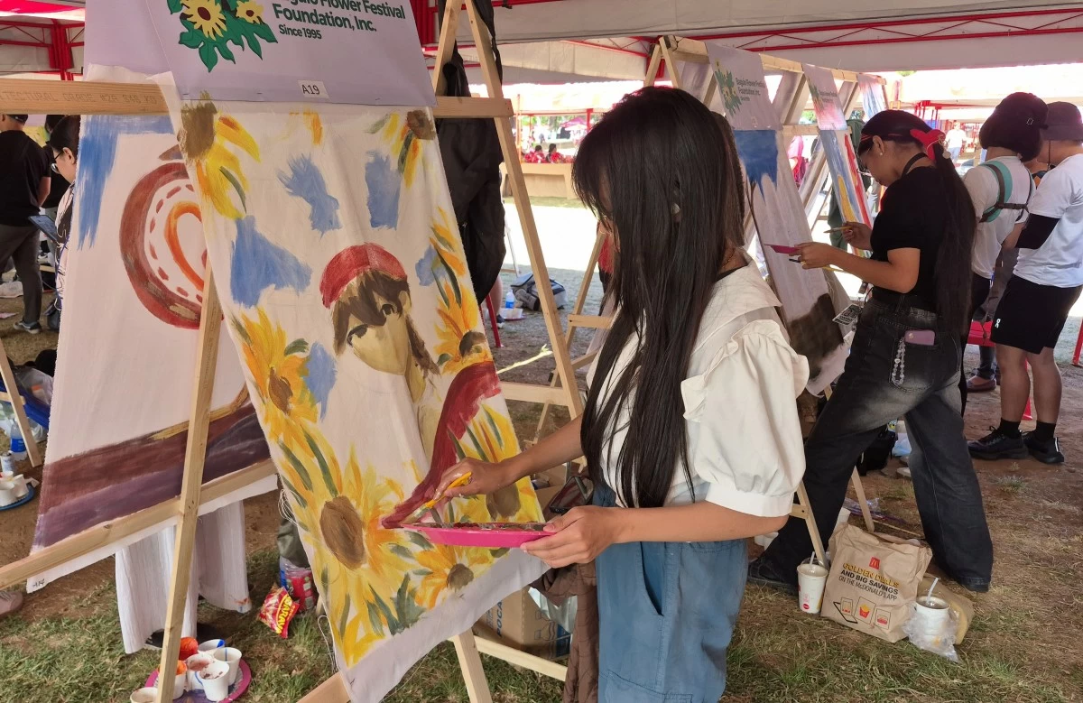 Baguio holds Panagbenga ‘Colours’ art tilt