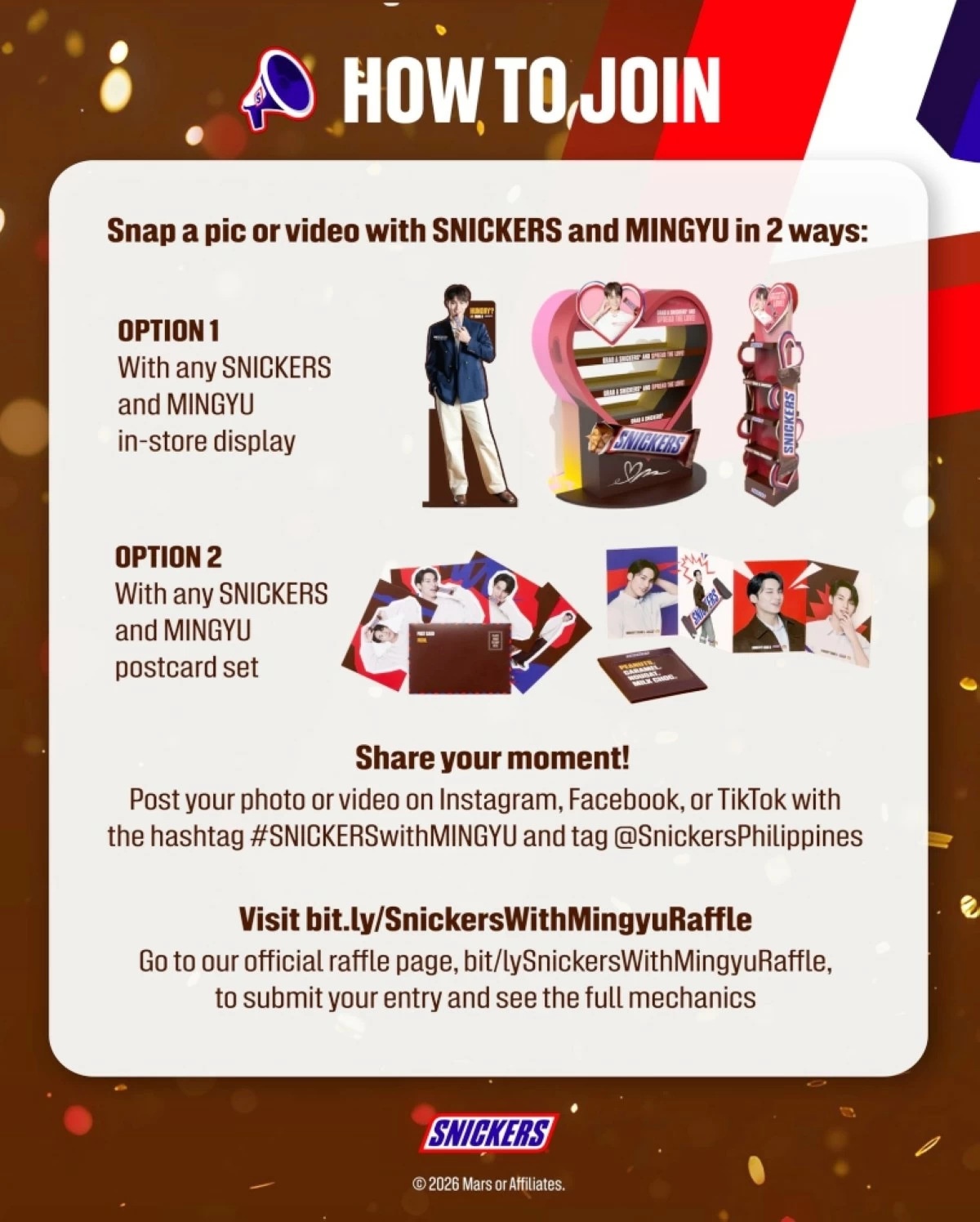 #SNICKERSwithMINGYU (Photo from Snickers Philippines on Facebook) 