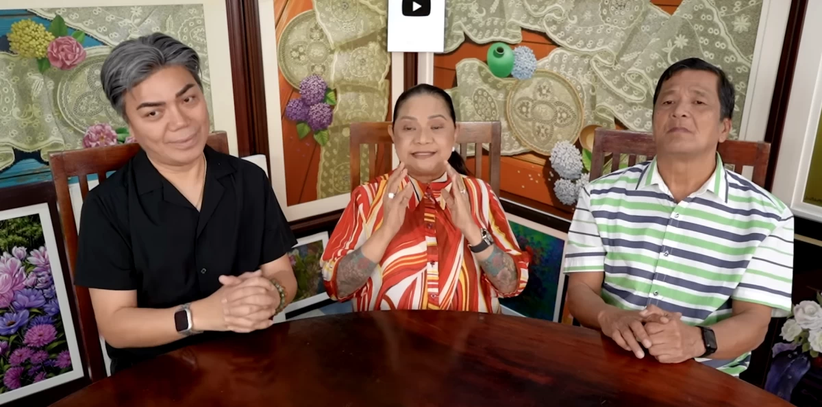 From left: Rommel Villamor, Cristy Fermin, and Wendell Alvarez (YouTube)