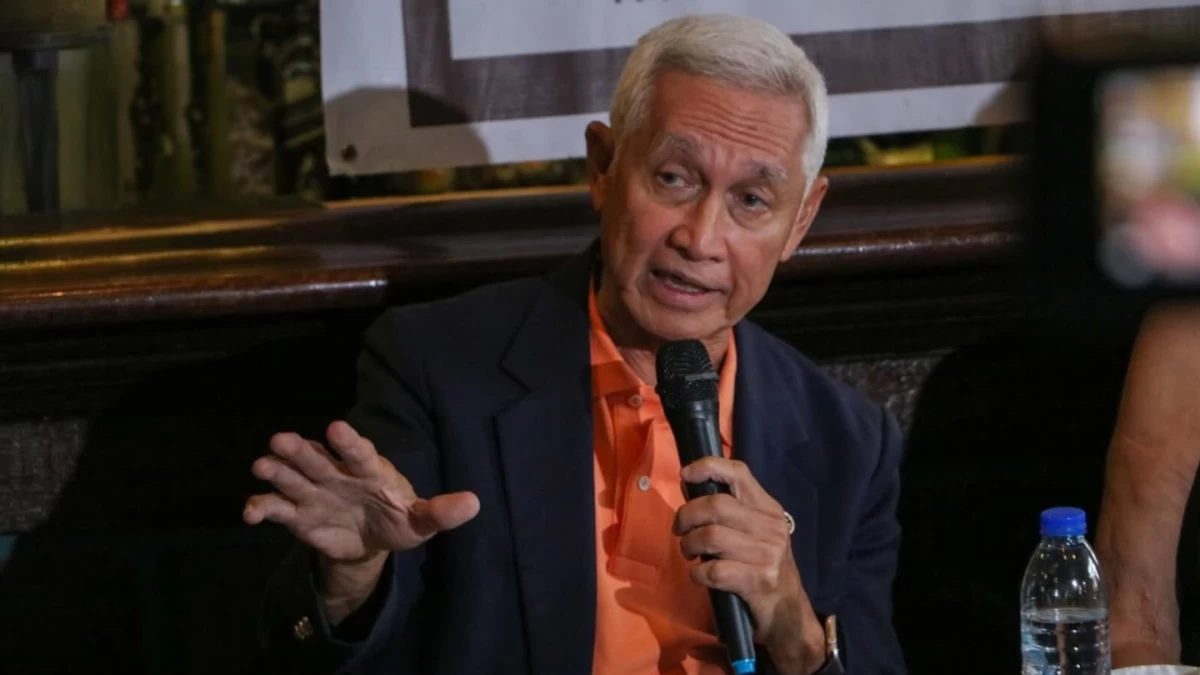 Former Finance Secretary Margarito B. Teves.