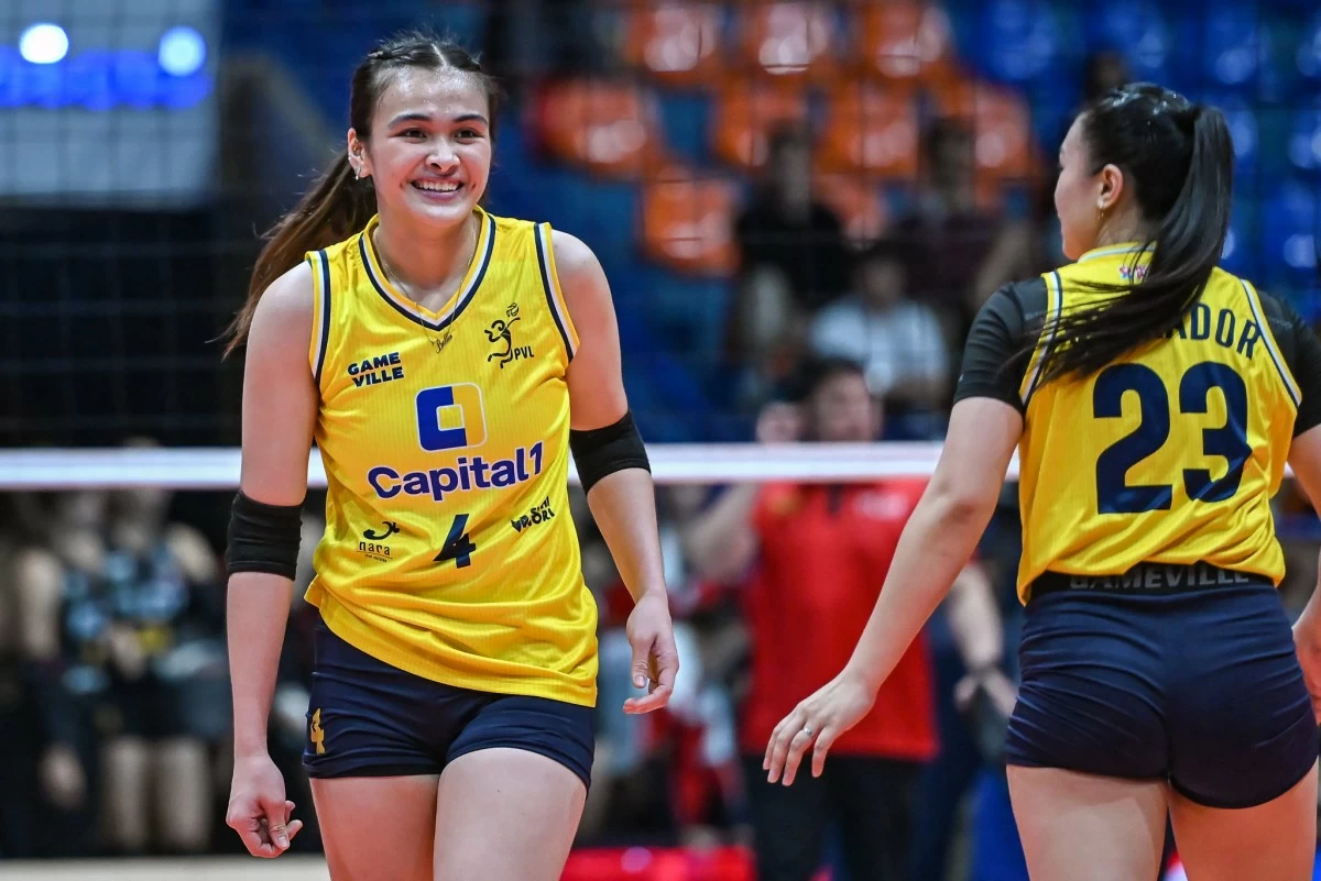 Bella Belen is expected to lead Capital1 in a thrilling encounter against Choco Mucho. (PVL Image)