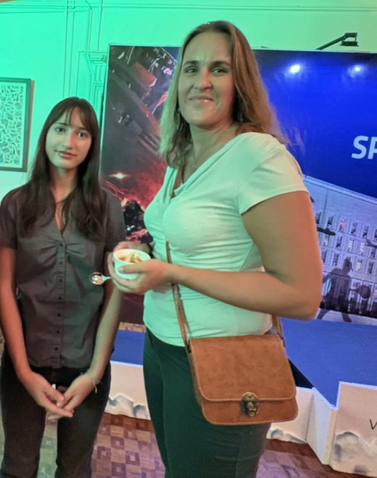 Czech Embassy’s Deputy Head of Mission Eva Tenzin with her lovely daughter Mariana Dolma Tenzin