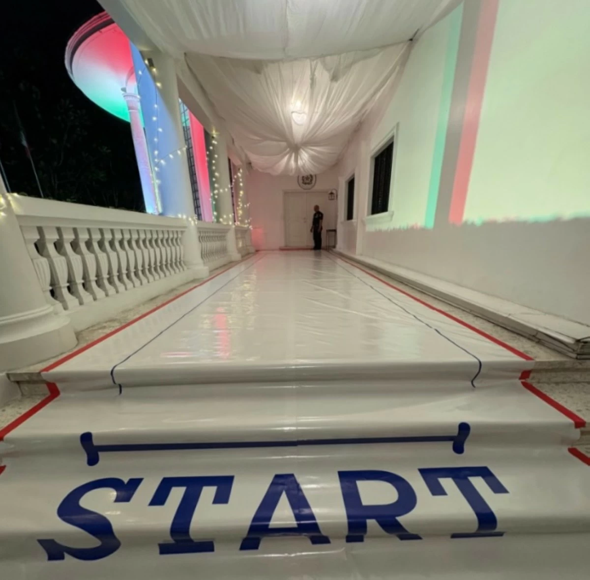 Here’s what greets you right at the entrance—setting the mood instantly
