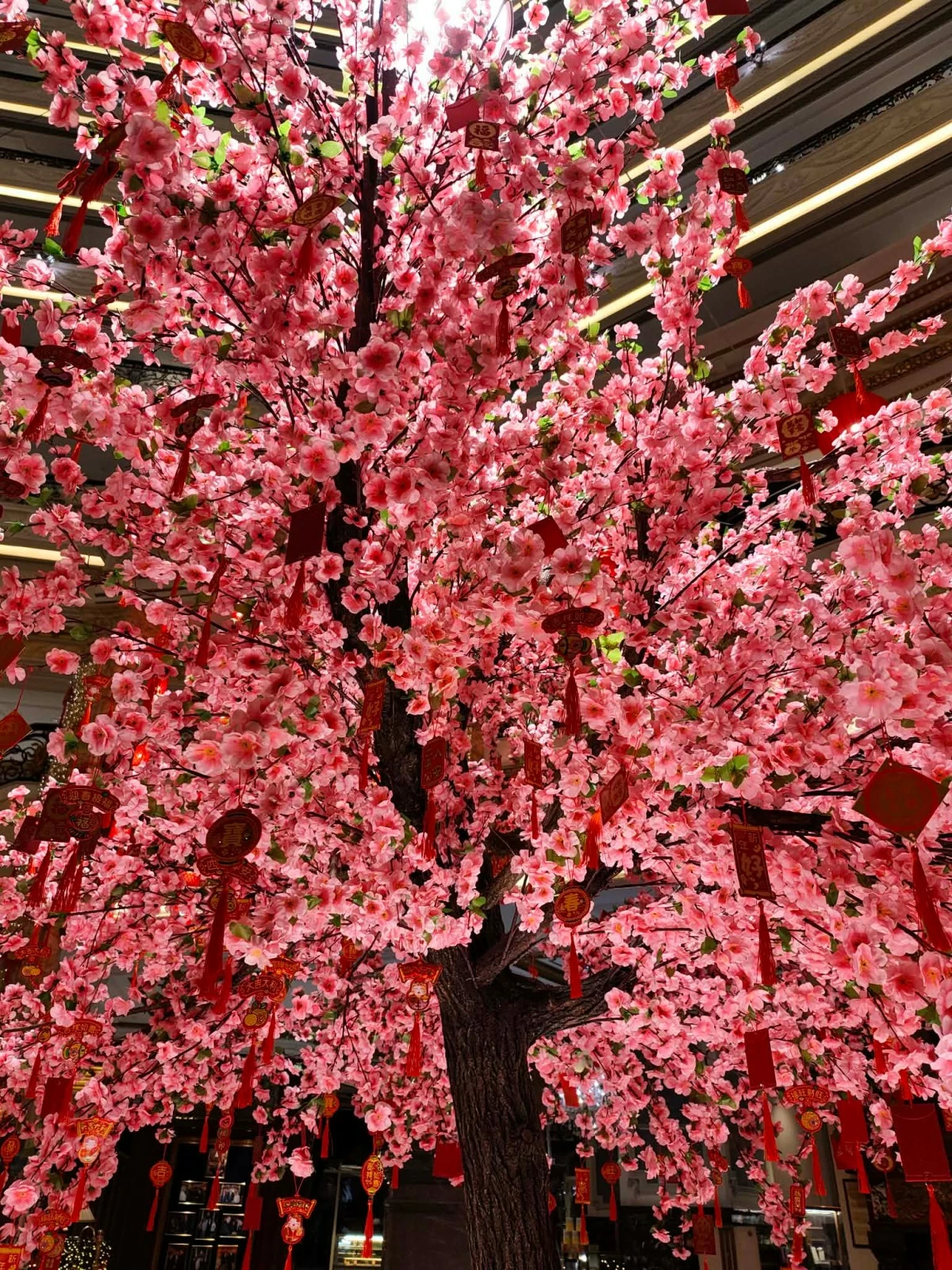 The hotel lobby of Legendale, Beijing, China.