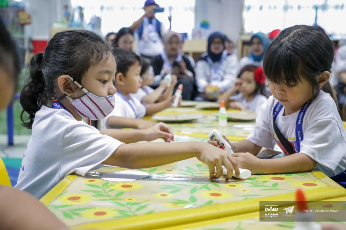 The Department of Education (DepEd) ramps up early childhood education efforts as the Revised K to 10 Curriculum reaches its final pilot phase for School Year 2025–2026. (DepEd photo)