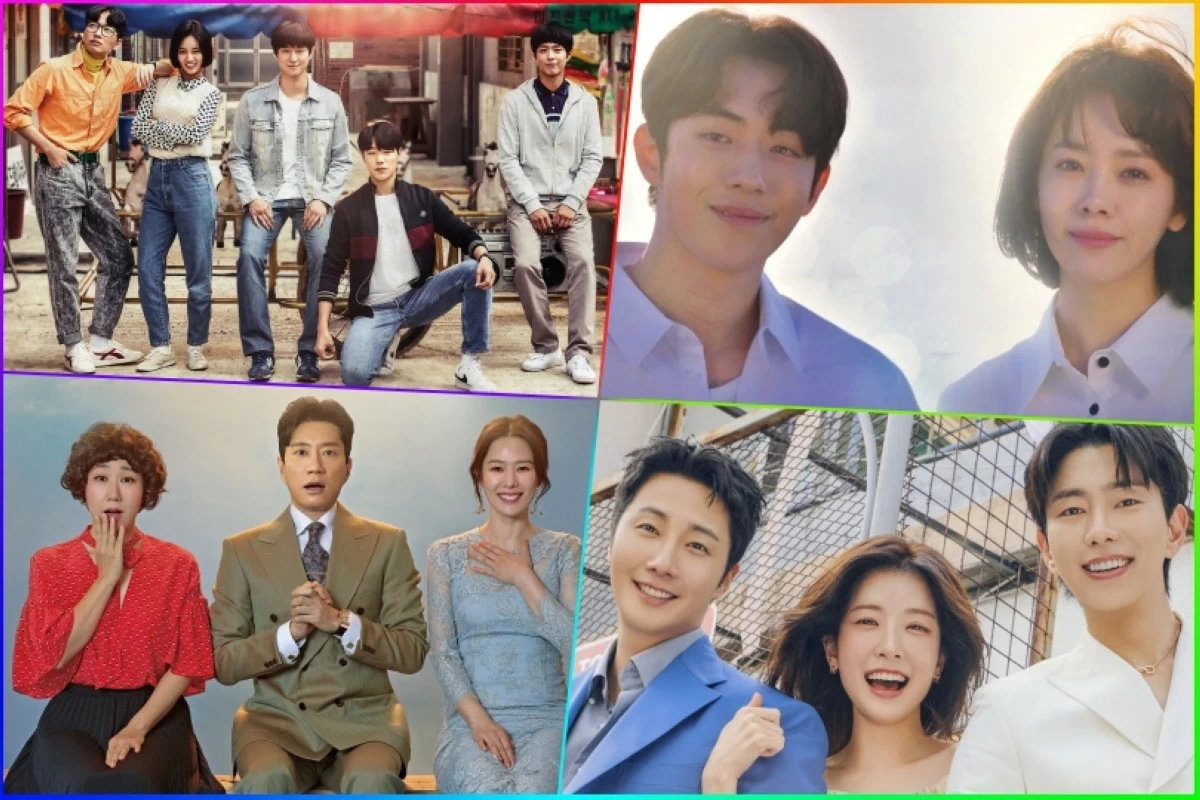 (Clockwise from top left) "Repy 1988," "Radiant," "Our Golden Days" and "Miracle That We Met" (Viki) 