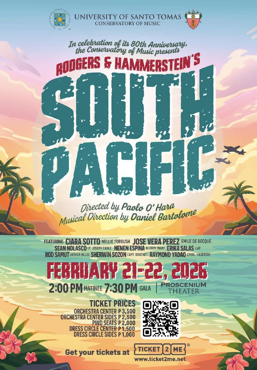 UST Conservatory of Music marks 80th anniversary with the staging of ‘South Pacific’