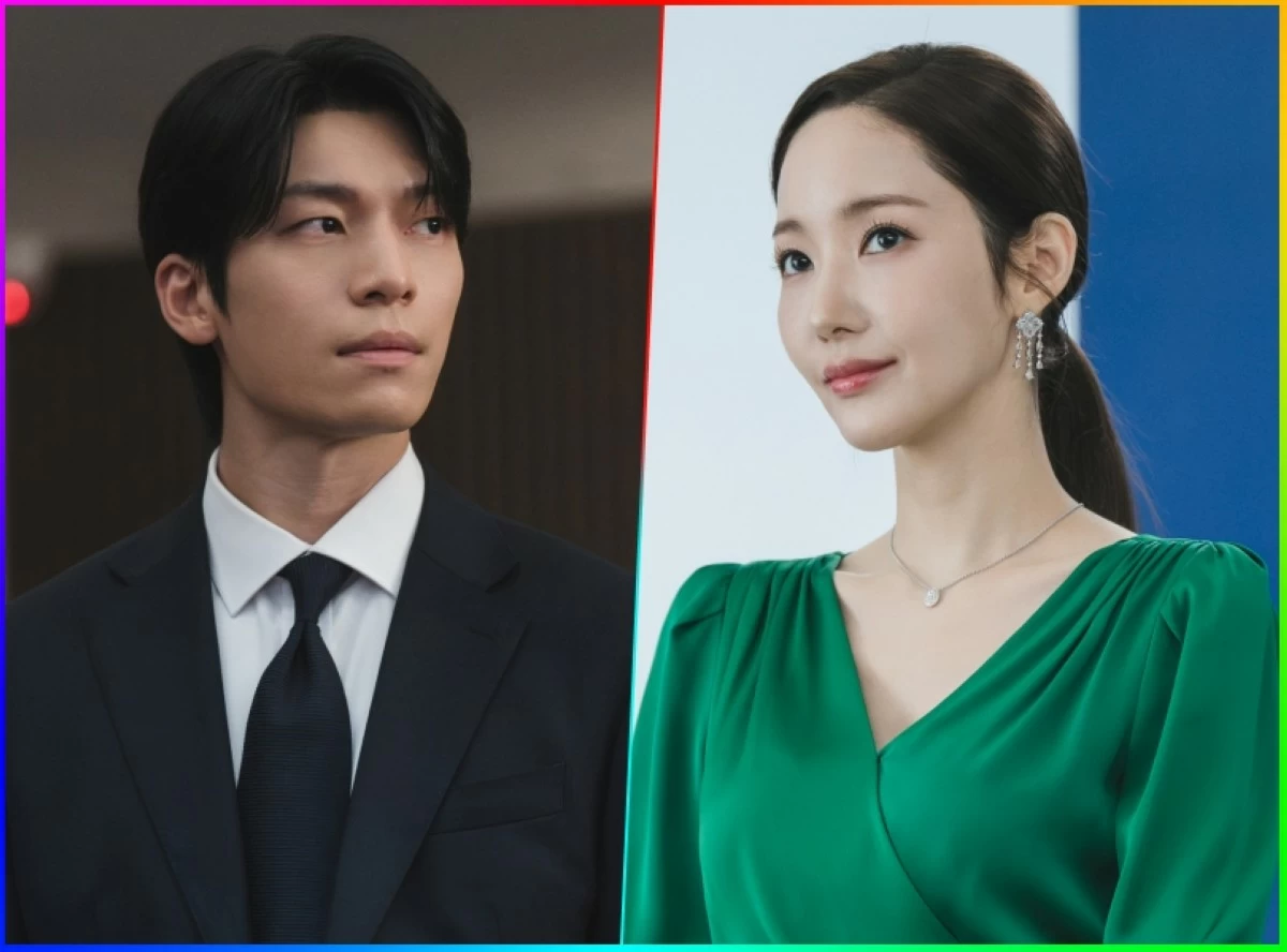 “Siren's Kiss” stars Wi Hajun (left) and Park Min-young (Prime Video)