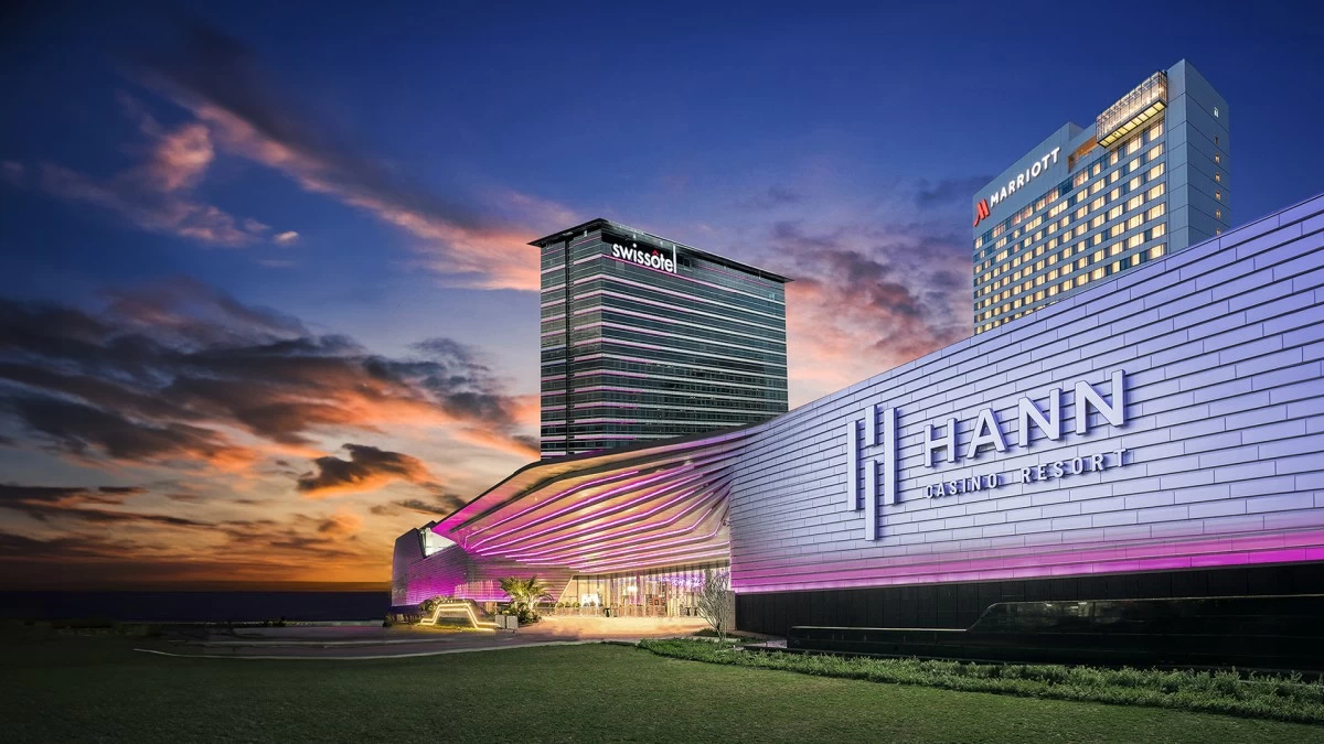 Hann Casino Resort in Clark Freeport Zone, Pampanga, the first integrated resort in Central Luzon.