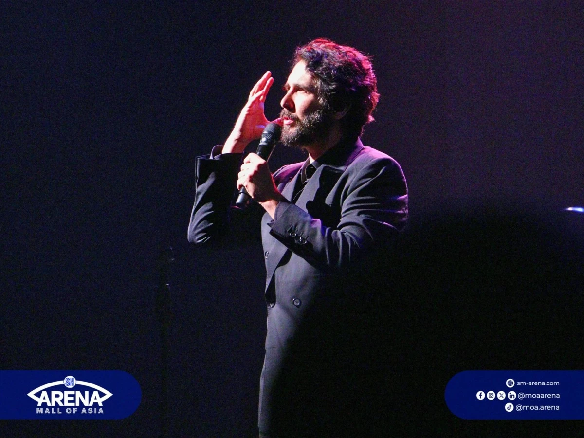 Over the rainbow: Josh Groban inspires Manila