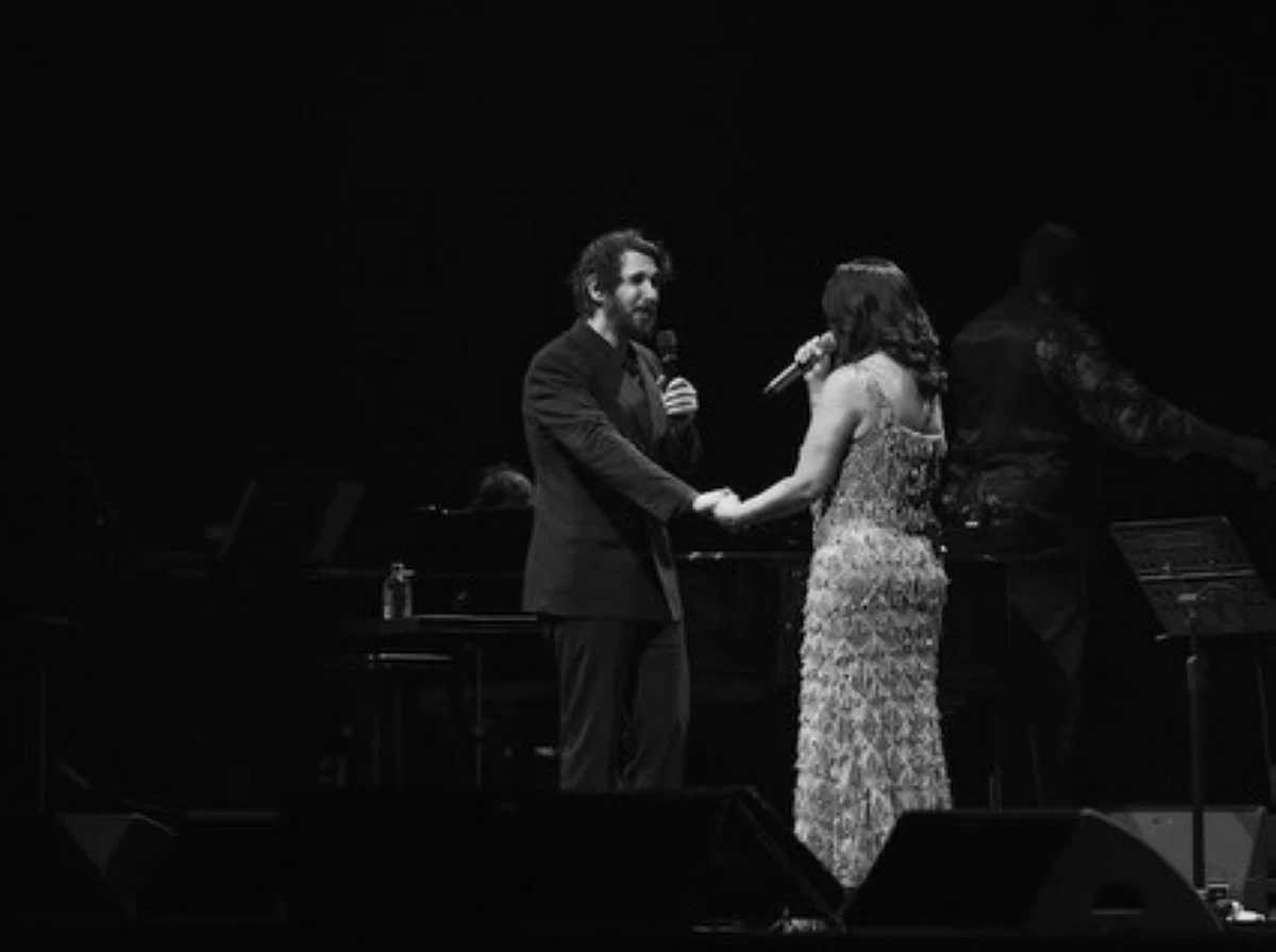 Josh Groban and Regine Velasquez-Alcasid 