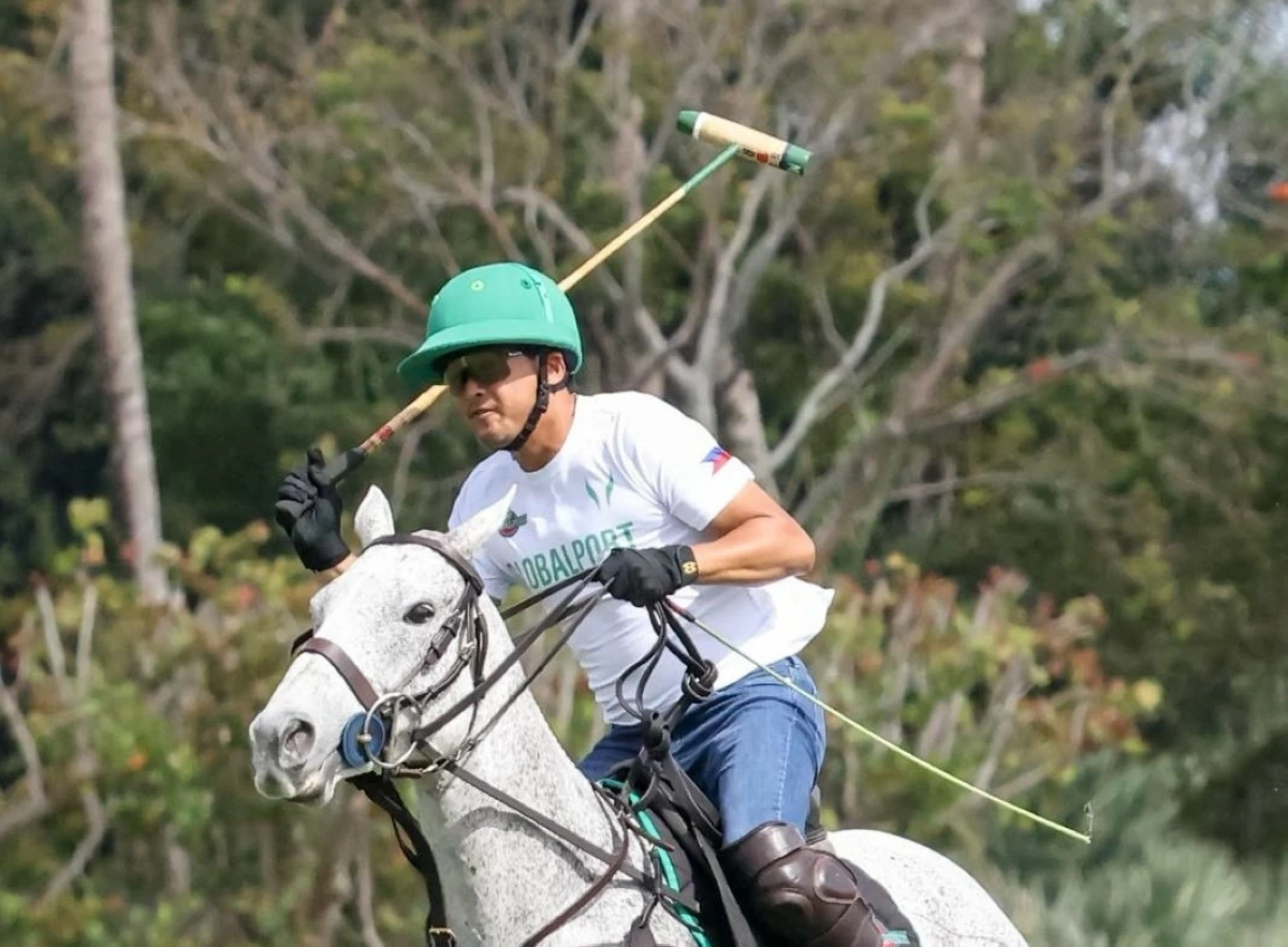 Mikee Romero during a practice session.