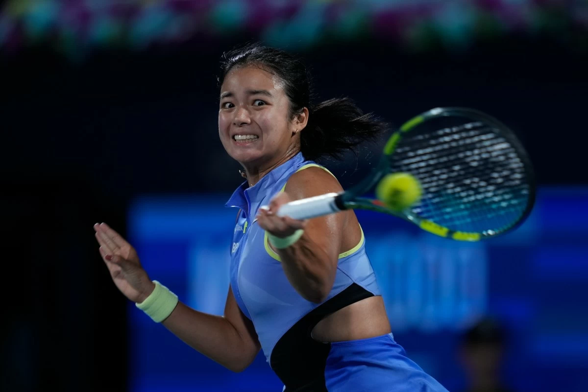 Alex Eala improves her ranking to No. 31. (File Photo/ AP)