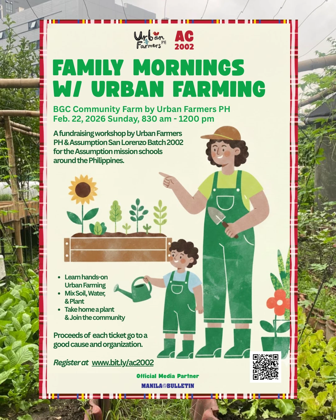 An urban farming morning At BGC Community Farm