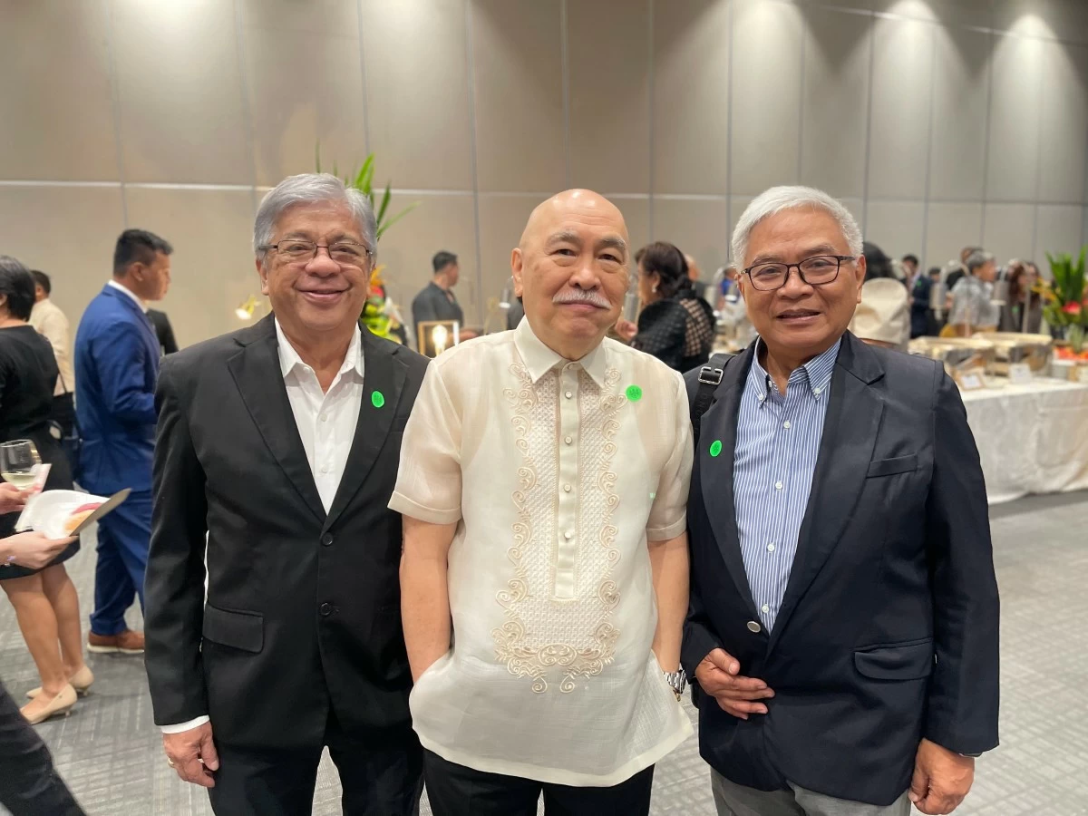 Zaldy Magnaye of JFM Corporation, Stephen Antig of PBGEA, and William Leh of TriStar
